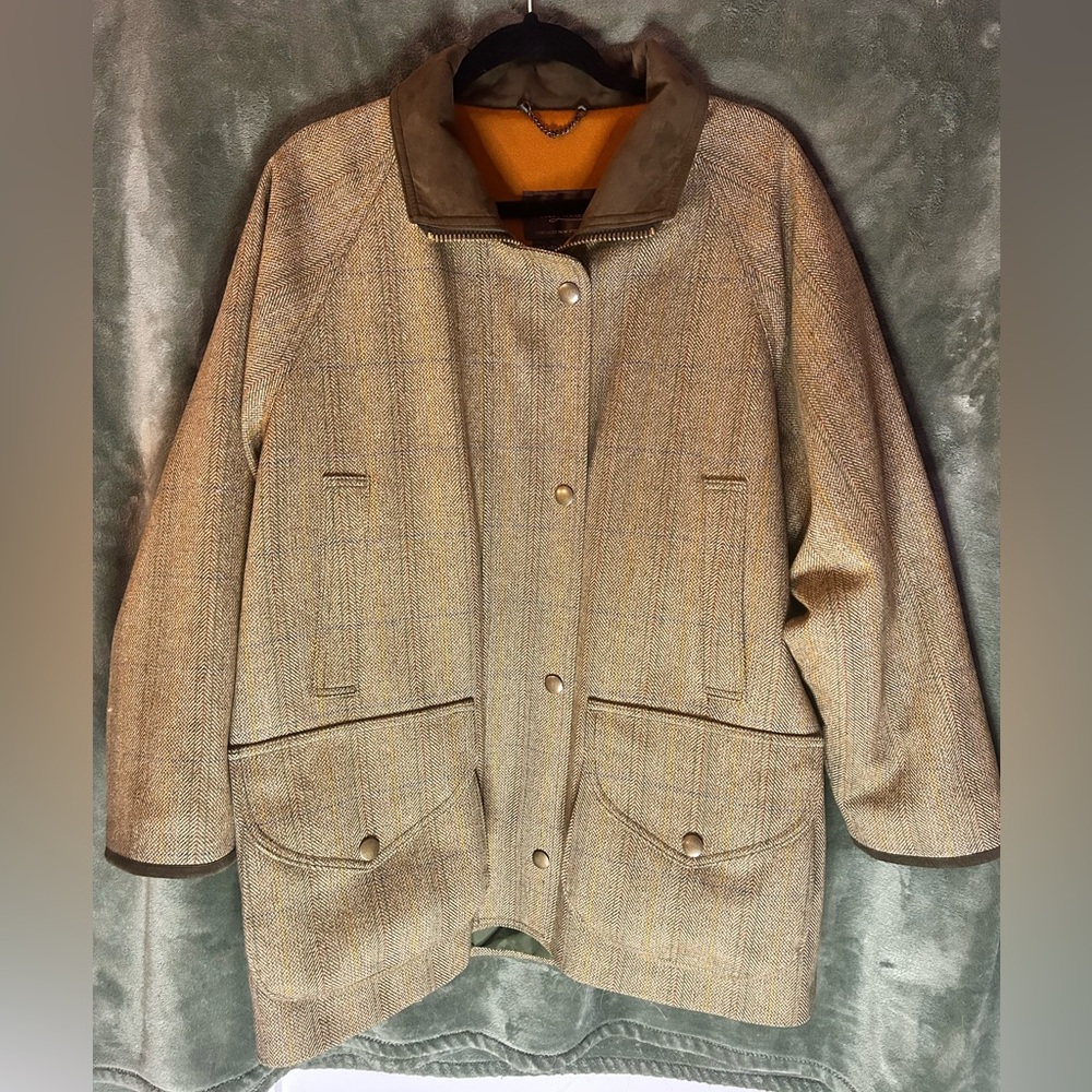 Paul Stuart Wool Loden Field Coat